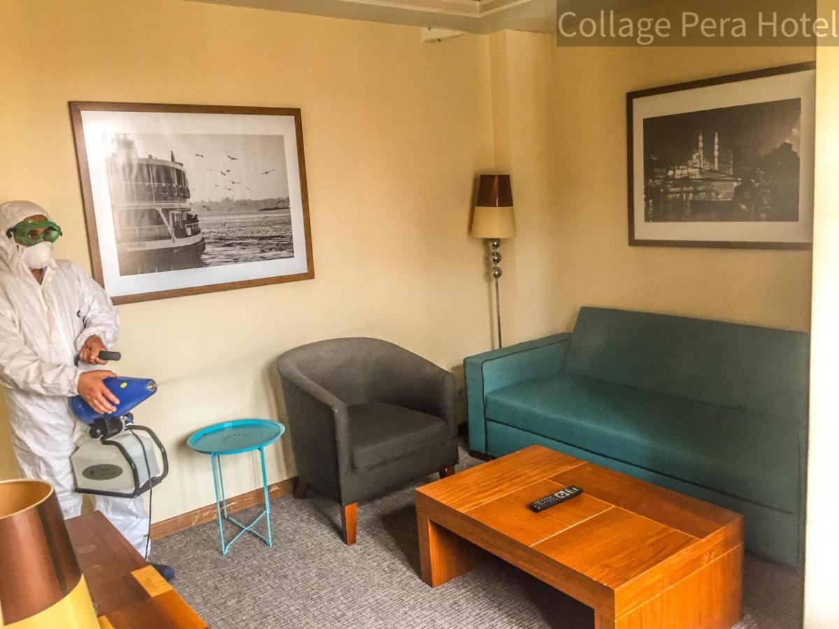 Collage Pera Hotel Istanbul Eksteriør billede