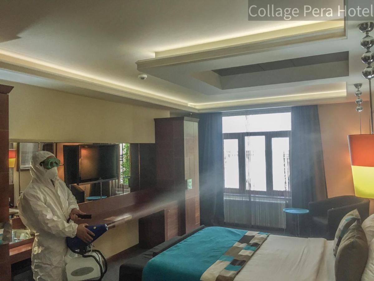 Collage Pera Hotel Istanbul Eksteriør billede